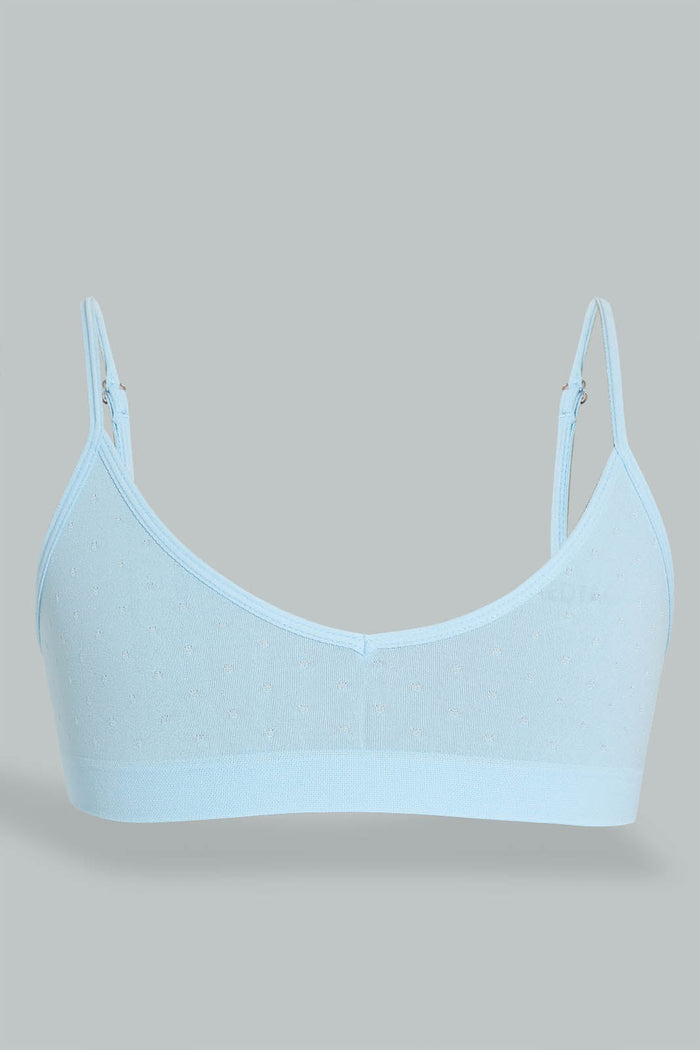 Redtag-Blue-And-Purple-Jacquard-Bra-(Pack-of-2)-365,-Colour:Blue,-Colour:Purple,-ESS,-Filter:Senior-Girls-(9-to-14-Yrs),-GSR-Bras,-New-In,-New-In-GSR,-Non-Sale,-Section:Kidswear-Senior-Girls-9 to 14 Years