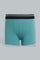 Redtag-Grey-Marl-/Orange-/Mint-3-Pack-Boxers-Boxers-Boys-2 to 8 Years