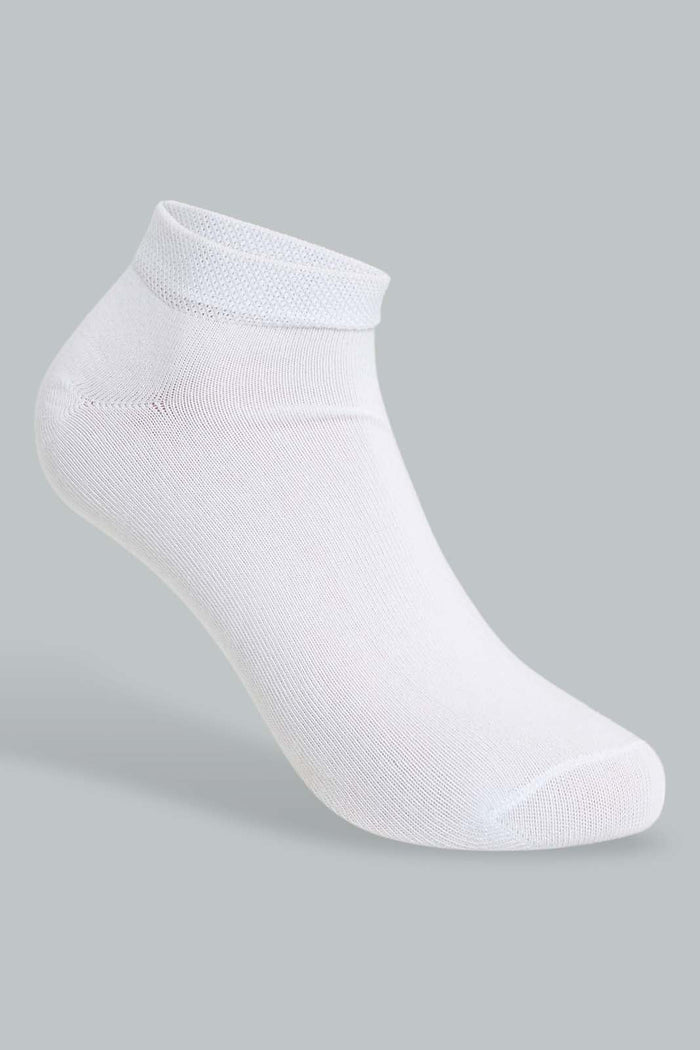 Redtag-White-3Pk-Men'S-Ankle-Socks-Ankle-Socks-Men's-