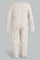 Redtag-Beige-Animal-Print-Sleep-Suit-Sleepsuits-Baby-0 to 12 Months