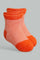 Redtag-Multi-Colour-Printed-4Pcs-Socks-Ankle-Socks-Infant-Girls-3 to 24 Months