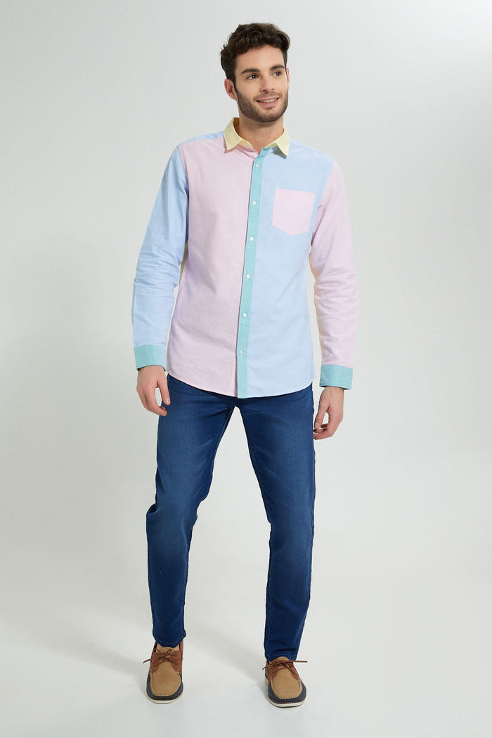 Redtag-Multi-Color-Oxford-Shirt-Colour:Assorted,-Filter:Men's-Clothing,-Men-Shirts,-New-In,-New-In-Men,-Non-Sale,-S22B,-Section:Men-Men's-