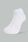 Redtag-Blue-Melange/Ash-Grey-Melange/Light-Grey-Melange-Ankle-Socks-(3-Pack)-365,-Category:Socks,-Colour:Assorted,-Deals:New-In,-Filter:Women's-Clothing,-New-In-Women-APL,-Non-Sale,-Section:Women,-Women-Socks--