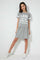 Redtag-Grey-Melange-Sporty-Dress-Dresses-Senior-Girls-9 to 14 Years