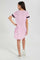 Redtag-Pink-Sporty-Dress-Dresses-Senior-Girls-9 to 14 Years