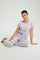 Redtag-Lilac-Coffee-Printed-Pyjama-Set-Colour:Lilac,-Filter:Women's-Clothing,-New-In,-New-In-Women,-Non-Sale,-S22B,-Section:Women,-Women-Pyjama-Sets-Women's-