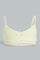 Redtag-White-Floral/Yellow-Bra-(2Pack)-365,-Character,-Colour:Assorted,-ESS,-Filter:Senior-Girls-(9-to-14-Yrs),-GSR-Bras,-New-In,-New-In-GSR,-Non-Sale,-Section:Kidswear-Senior-Girls-9 to 14 Years