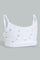 Redtag-White-Floral/Grey-Melange-Bra-(2Pack)-365,-Character,-Colour:Assorted,-ESS,-Filter:Senior-Girls-(9-to-14-Yrs),-GSR-Bras,-New-In,-New-In-GSR,-Non-Sale,-Section:Kidswear-Senior-Girls-9 to 14 Years