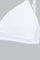 Redtag-White/Black-Padded-Bra-(2Pack)-Padded-Senior-Girls-9 to 14 Years