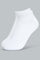 Redtag-White-3-Pack-Ankle-Length-Socks-Ankle-Length-Boys-2 to 8 Years