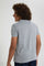 Redtag-Grey-Mel-Basic-Polo-Plain-Senior-Boys-9 to 14 Years