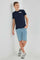 Redtag-Assorted-2-Pc-Pack-T-Shirt-Plain-T-Shirts-Senior-Boys-9 to 14 Years