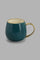 Redtag-Dark-Green-Glazed-Mug-Mugs-Home-Dining-