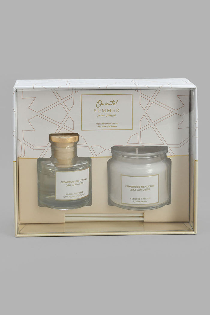 Redtag-Cedarwood-Fir-Diffuser-(40Ml)&-Candle-Giftset-Diffuser-Home-Decor-