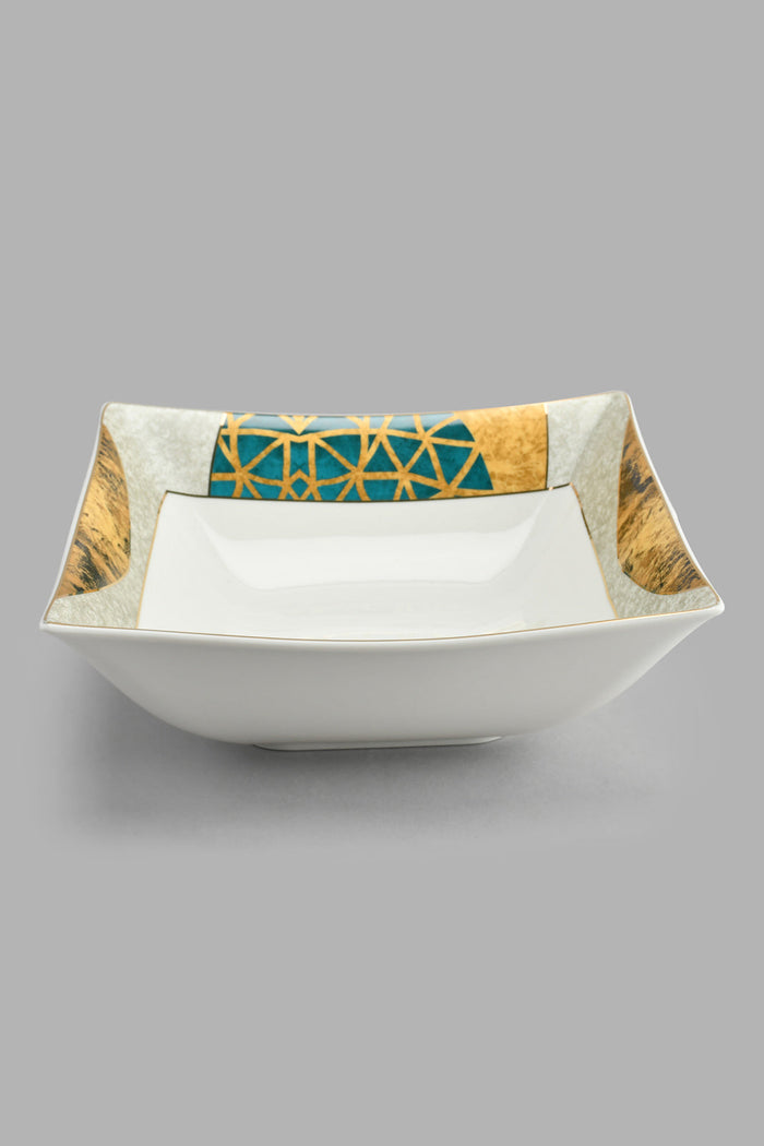 Redtag-Assorted-Geometric-Square-Serving-Bowl-Serving-Bowls-Home-Dining-