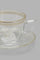 Redtag-Floral-Glass-Tea-Cup-&-Ceramics-Saucer-Cup-And-Saucer-Home-Dining-