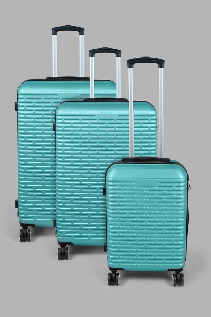 Redtag-Luggage-Trolley-(28-Inch)-Green-Hard-Luggage-Travel-Accessories-