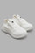 Redtag-White-Fly-Knit-Slip-On--Infant-Boys-1 to 3 Years