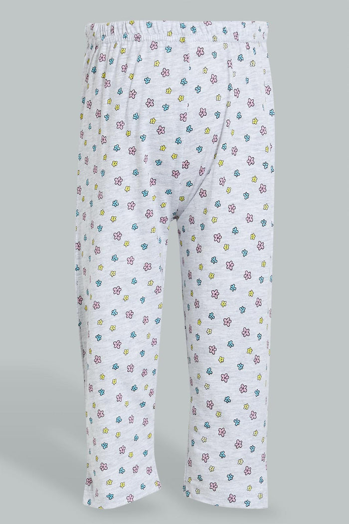 Redtag-Multi-Colour-Rabbit-Print-2Pcs-Pack-Short-&-Full-Length-Pyjama-Set-Colour:Assorted,-Filter:Infant-Girls-(3-to-24-Mths),-Infant-Girls-Pyjama-Sets,-New-In,-New-In-ING,-Non-Sale,-S22B,-Section:Kidswear-Infant-Girls-3 to 24 Months