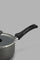 Redtag-Black-Aluminum-Non-Stick-Sauce-Pan-With-Glass-Lid-(12cm)-Pans-Home-Dining-