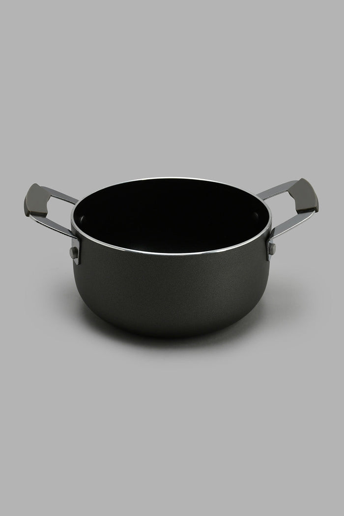 Redtag-Black-Aluminum-Non-Stick-Mini-Sauce-Pot-(14cm)-Pots-Home-Dining-