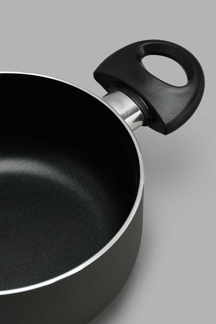 Redtag-Black-Aluminum-Non-Stick-Dutch-Oven-With-Glass-Lid-(22cm)-Pans-Home-Dining-