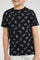 Redtag-Black-Tiger-Print-T-Shirt-Graphic-T-Shirts-Boys-2 to 8 Years