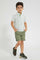 Redtag-White-Dino-Print-Collar-Stand-Polo-Polo-Shirts-Boys-2 to 8 Years