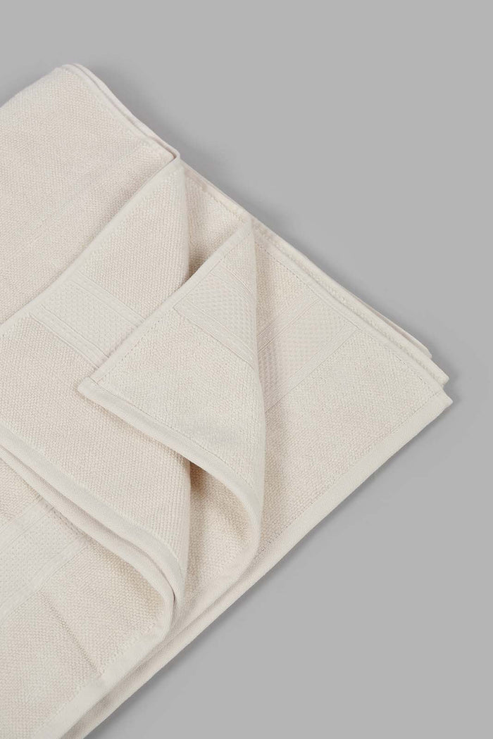 Redtag-Beige-Textured-Cotton-Bath-Sheet-0,-Colour:Beige,-Filter:Home-Bathroom,-HMW-BAC-Bath-Sheets,-New-In,-New-In-HMW-BAC,-Non-Sale,-S22A,-Section:Homewares-Home-Bathroom-