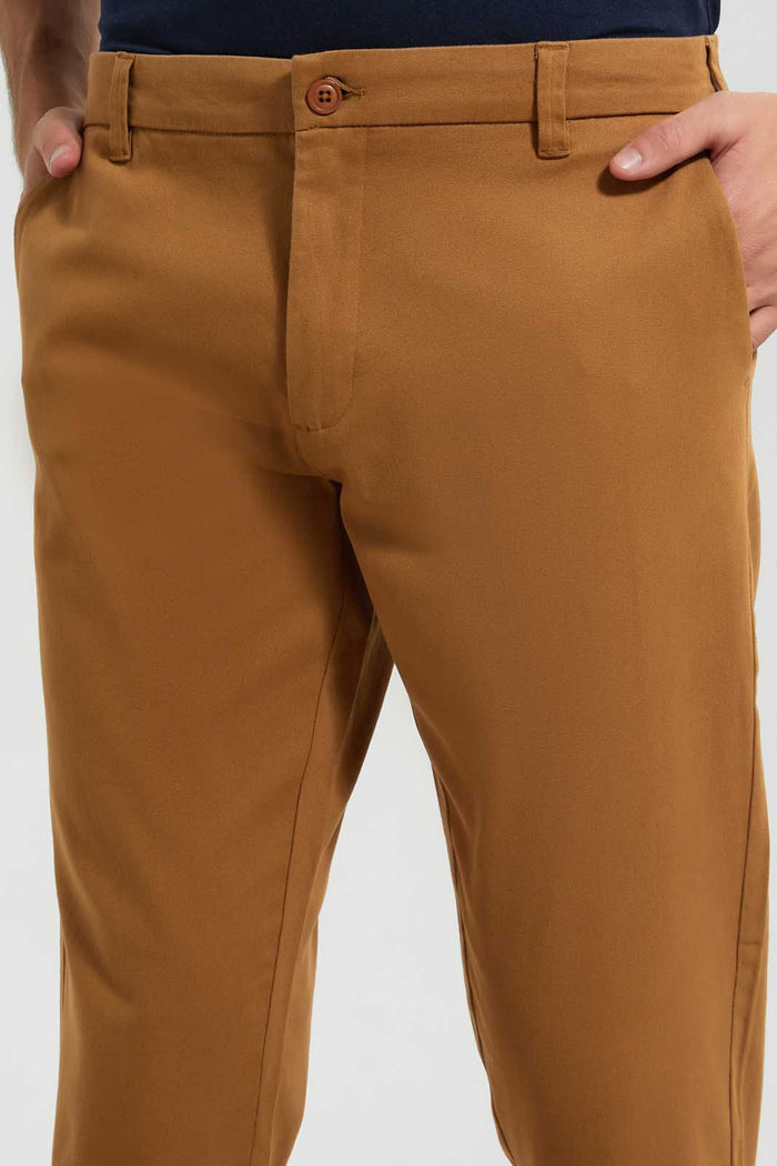 Redtag-Rust-Chino-Pant-Chino-Trousers-Men's-