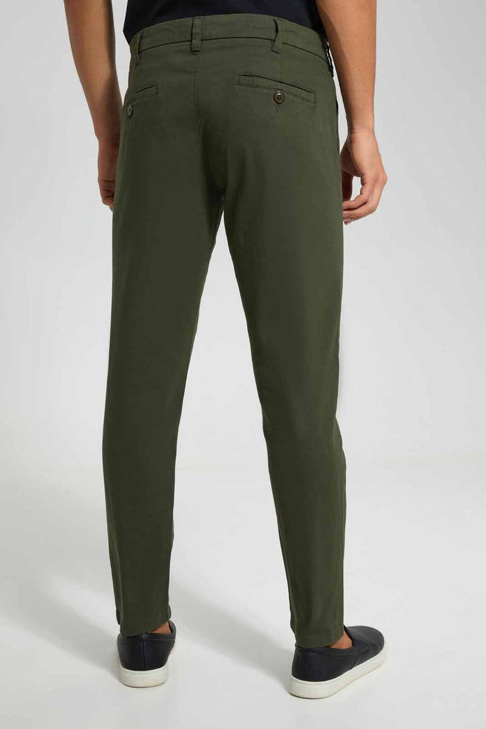 Redtag-Olive-Chino-Pant-Category:Trousers,-Colour:Olive,-Deals:New-In,-Filter:Men's-Clothing,-Men-Trousers,-New-In-Men-APL,-Non-Sale,-S22C,-Section:Men,-TBL-Men's-