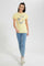 Redtag-Yellow-Basic-T-Shirt-Category:T-Shirts,-Colour:Yellow,-Deals:New-In,-Filter:Senior-Girls-(8-to-14-Yrs),-GSR-T-Shirts,-New-In-GSR,-Non-Sale,-S22D,-Section:Kidswear,-TBL-Senior-Girls-