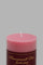 Redtag-Pomegranate-Noir-Pillar-Candle-Category:Candles,-Colour:Pink,-Deals:New-In,-Filter:Home-Decor,-HMW-HOM-Candle-&-Fragrances,-New-In-HMW-HOM,-Non-Sale,-Section:Homewares,-W22O-Home-Decor-