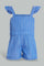 Redtag-Blue-Printed-Stripes-Jumpsuit-Category:Jumpsuits,-Colour:Blue,-Deals:2-For-90,-Filter:Infant-Girls-(3-to-24-Mths),-Infant-Girls-Jumpsuits,-S22C,-Section:Girls-(0-to-14Yrs)-Infant-Girls-3 to 24 Months