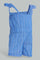 Redtag-Blue-Printed-Stripes-Jumpsuit-Category:Jumpsuits,-Colour:Blue,-Deals:2-For-90,-Filter:Infant-Girls-(3-to-24-Mths),-Infant-Girls-Jumpsuits,-S22C,-Section:Girls-(0-to-14Yrs)-Infant-Girls-3 to 24 Months