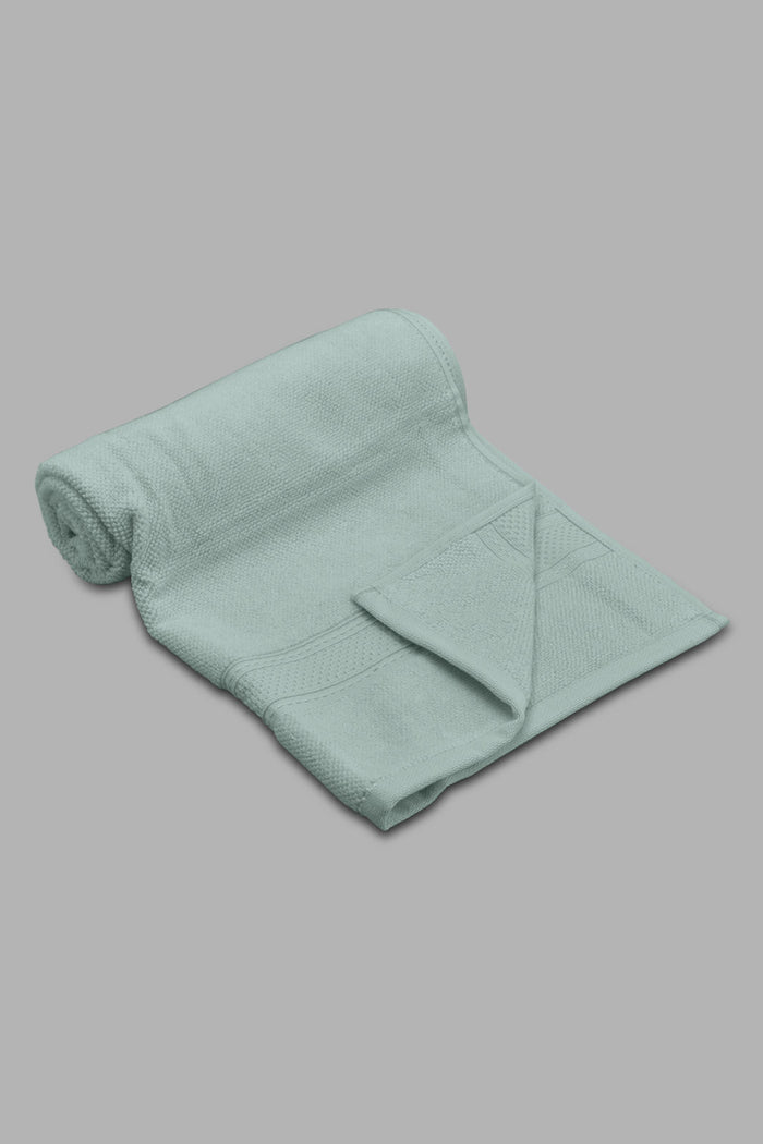 Redtag-Mint-Textured-Cotton-Hand-Towel-Category:Towels,-Colour:Mint,-Filter:Home-Bathroom,-HMW-BAC-Towels,-New-In,-New-In-HMW-BAC,-Non-Sale,-Section:Homewares,-W22O-Home-Bathroom-