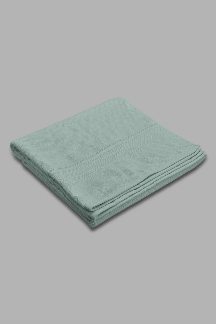 Redtag-Mint-Textured-Cotton-Beach-Towel-Category:Towels,-Colour:Mint,-Filter:Home-Bathroom,-HMW-BAC-Towels,-New-In,-New-In-HMW-BAC,-Non-Sale,-Section:Homewares,-W22O-Home-Bathroom-