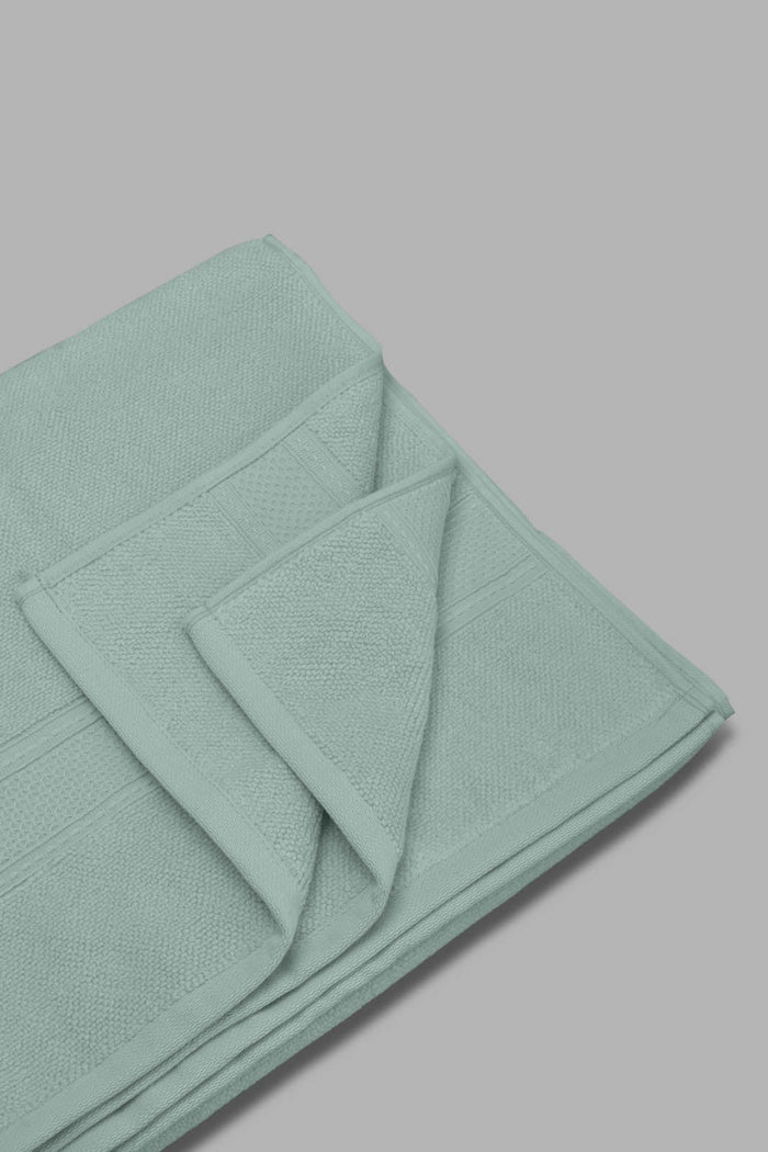 Redtag-Mint-Textured-Cotton-Beach-Towel-Category:Towels,-Colour:Mint,-Filter:Home-Bathroom,-HMW-BAC-Towels,-New-In,-New-In-HMW-BAC,-Non-Sale,-Section:Homewares,-W22O-Home-Bathroom-