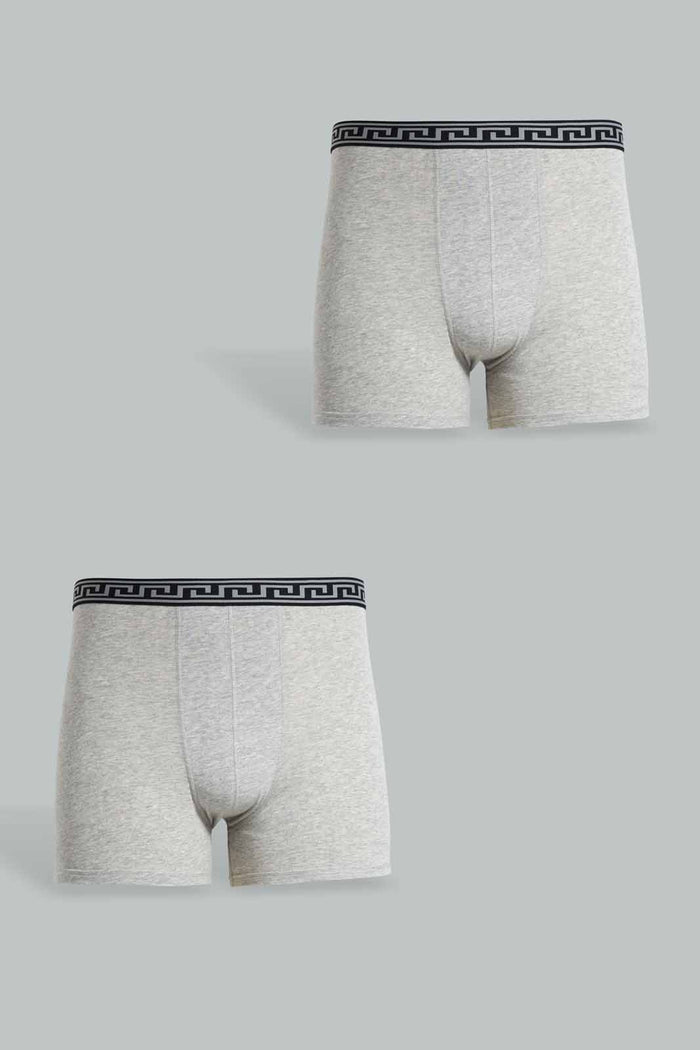 Redtag-Grey-Hipsters-2-Pack-365,-Category:Briefs,-Colour:Grey,-Deals:New-In,-Filter:Men's-Clothing,-Men-Briefs,-New-In-Men,-Non-Sale,-Section:Men-Men's-