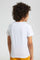 Redtag-2-Pack-White-And-Pink-Print-T-Shirt-Graphic-T-Shirts-Boys-2 to 8 Years