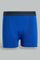 Redtag-Royal-Blue/Black/Grey-Mel-3-Pcs-Pack-Boxer-Shorts-365,-BSR-Boxers,-Category:Boxers,-Colour:Assorted,-Deals:New-In,-Filter:Senior-Boys-(9-to-14-Yrs),-New-In-BSR-APL,-Non-Sale,-Section:Boys-(0-to-14Yrs)-Senior-Boys-9 to 14 Years