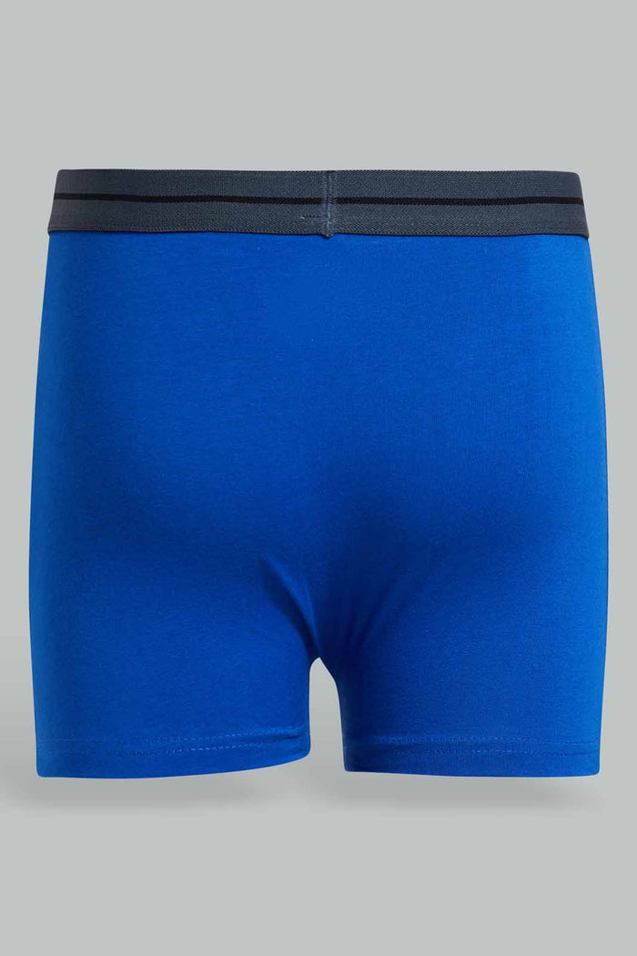 Redtag-Royal-Blue/Black/Grey-Mel-3-Pcs-Pack-Boxer-Shorts-365,-BSR-Boxers,-Category:Boxers,-Colour:Assorted,-Deals:New-In,-Filter:Senior-Boys-(9-to-14-Yrs),-New-In-BSR-APL,-Non-Sale,-Section:Boys-(0-to-14Yrs)-Senior-Boys-9 to 14 Years