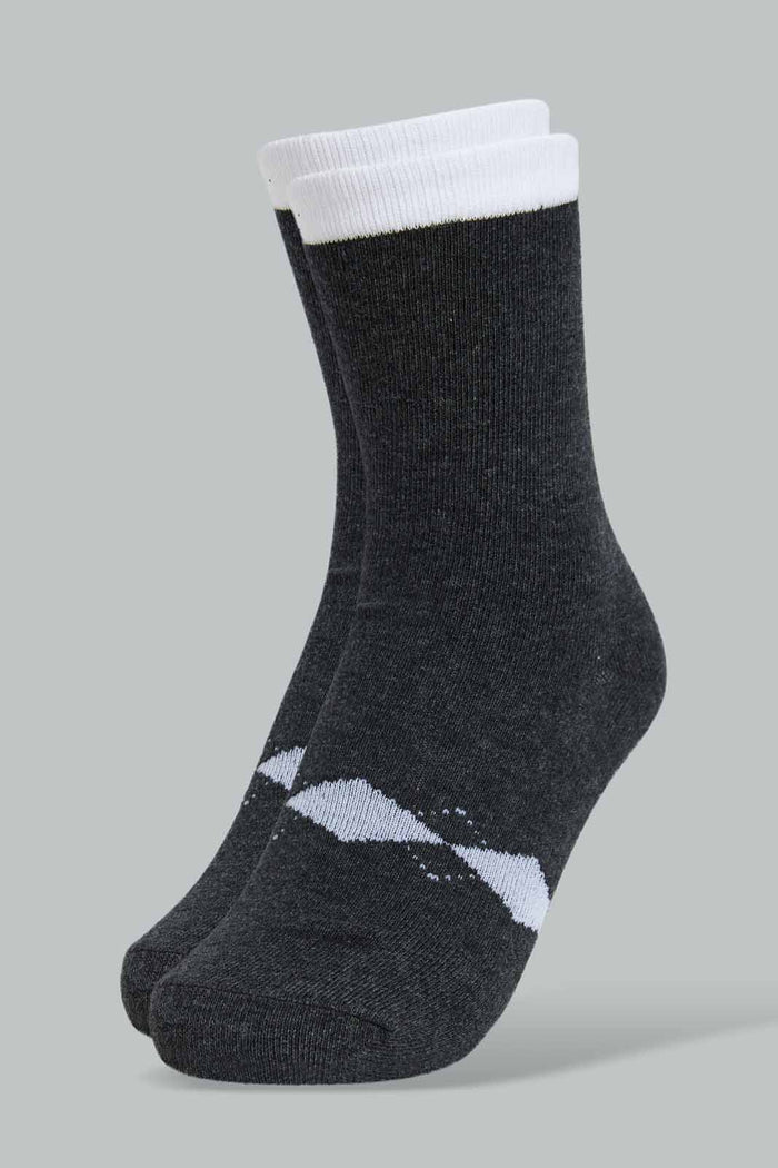 Redtag-Assorted-2-Pcs-Crew-Socks-365,-BSR-Socks,-Category:Socks,-Colour:Assorted,-Deals:New-In,-Filter:Senior-Boys-(9-to-14-Yrs),-New-In-BSR-APL,-Non-Sale,-Section:Boys-(0-to-14Yrs)-Senior-Boys-9 to 14 Years