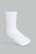 Redtag-White-Pair-Jacquard-Socks-Full-Length-Socks-Girls-2 to 8 Years