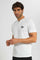 Redtag-White-Zip-Placket-T-Shirt-Category:T-Shirts,-Colour:White,-Deals:New-In,-EID,-Filter:Men's-Clothing,-Men-T-Shirts,-New-In-Men,-Non-Sale,-Section:Men,-W22O-Men's-