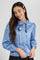 Redtag-Lt-Blue-Pussy-Bow-Blouse-Category:Blouses,-Colour:Blue,-Deals:New-In,-Festive,-Filter:Senior-Girls-(9-to-14-Yrs),-GSR-Blouses,-New-In-GSR-APL,-Non-Sale,-Section:Girls-(0-to-14Yrs),-W22O-Senior-Girls-9 to 14 Years