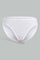 Redtag-Black/Beige/White-Plain-Bikini-Briefs-(5-Pack)-365,-Category:Briefs,-Colour:Assorted,-Deals:New-In,-Filter:Women's-Clothing,-New-In-Women-APL,-Non-Sale,-Section:Women,-Women-Briefs--