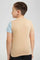 Redtag-Stone-Cut-And-Sew-Panelled-T-Shirt-BOY-T-Shirts,-Category:T-Shirts,-Colour:Beige,-Deals:New-In,-EID,-Filter:Boys-(2-to-8-Yrs),-New-In-BOY-APL,-Non-Sale,-Section:Boys-(0-to-14Yrs),-W22O-Boys-2 to 8 Years