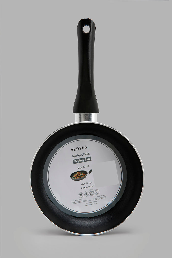 Redtag-Black-Aluminum-Non-Stick-Fry-Pan-(18Cm)-365,-Category:Pans,-Colour:Black,-Deals:New-In,-Filter:Home-Dining,-HMW-DIN-Cookware,-New-In-HMW-DIN,-Non-Sale,-Section:Homewares-Home-Dining-