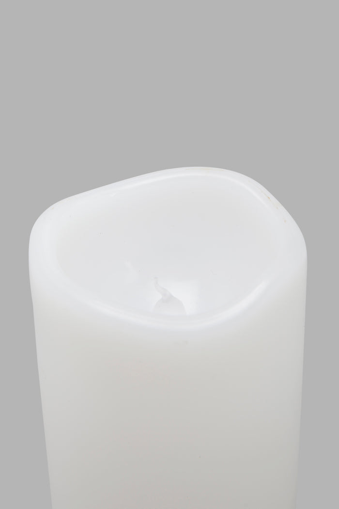 Redtag-White-3-Pcs-Set-Led-Pillar-Candle-365,-Category:Candles,-Colour:White,-Deals:New-In,-Filter:Home-Decor,-HMW-HOM-Candle-&-Fragrances,-New-In-HMW-HOM,-Non-Sale,-Section:Homewares-Home-Decor-